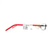 Technolite Flex Kids Eyeglasses Frames TLF 1008 BK/RD Black Red 48-17-130