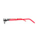 Technolite Flex Kids Eyeglasses Frames TLF 1008 BK/RD Black Red 48-17-130