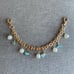New！1PC Sea Animals Bag Chain Extender with Lobster Clasps For Handbag - Blue