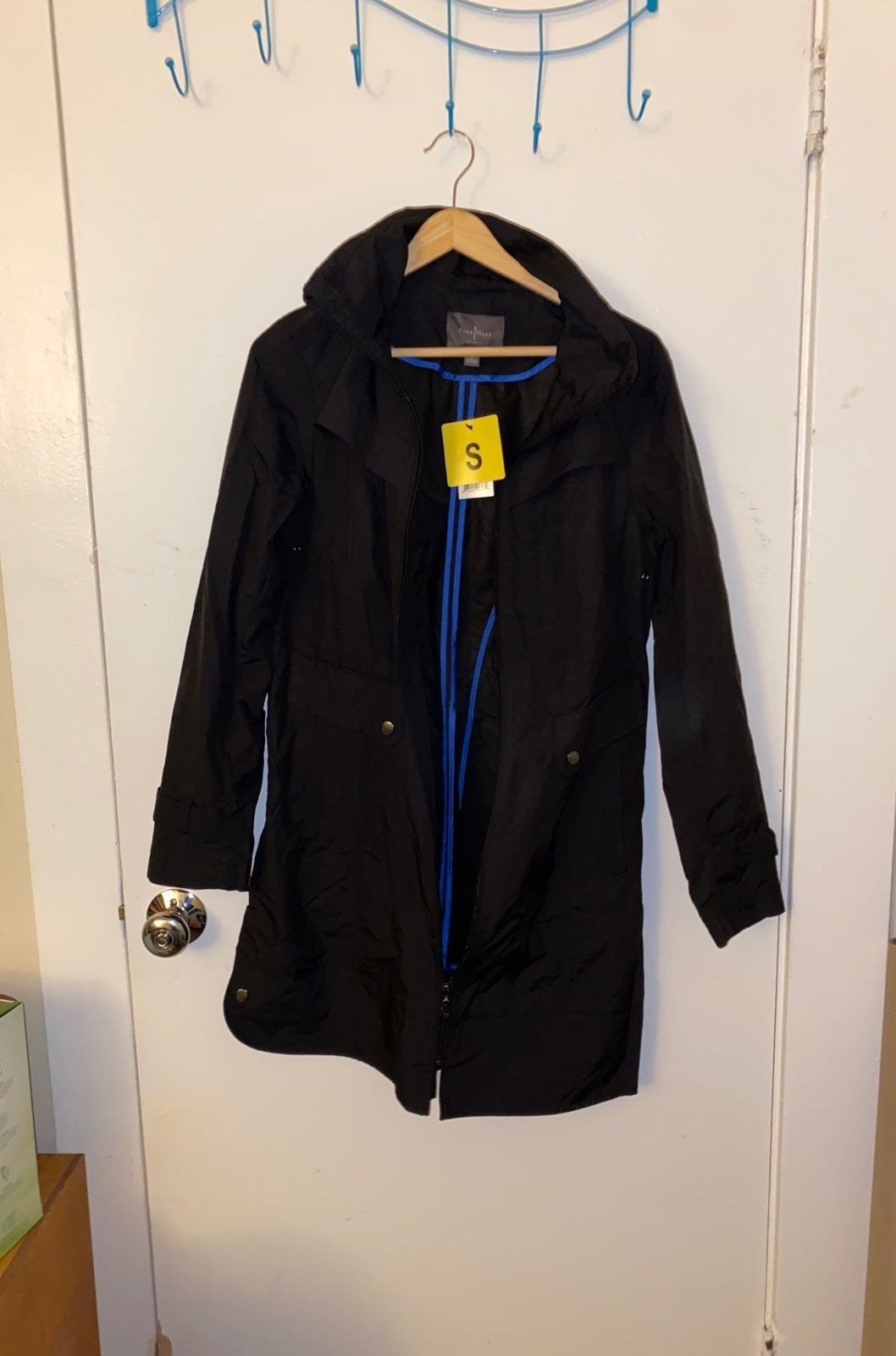 Nwt Cole haan womens hooded trench coat