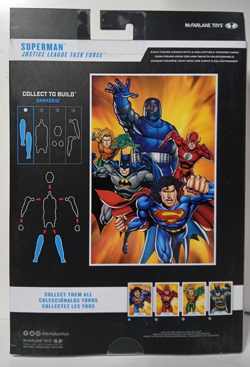 McFarlane DC Multiverse Superman Justice League Task Force Platinum Chase Figure