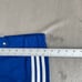 Vintage Adidas Track Pants Men Large (32x32) Blue Nylon 3 Stripes Ankle Zip 80s