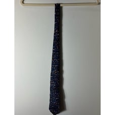 Salvatore Ferragamo Men's Navy Animal and Floral Print Tie