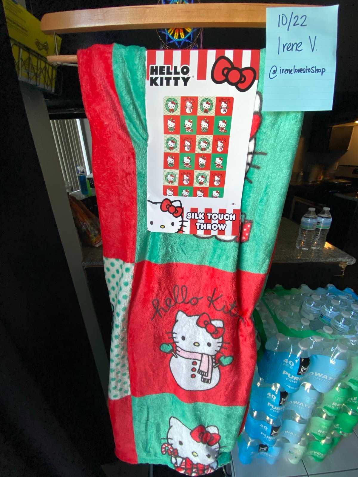Hello Kitty Christmas Blanket