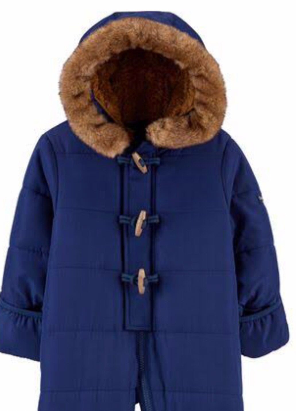 NWT osh Kosh Pram fur 76 jacket 3-6 M