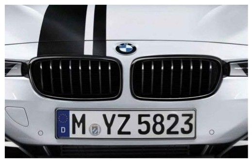 2 BMW Chrome Grilles 51712336813 New L&R