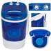 Portable Compact Mini laundry Washing Machine Washer&Spinner Drain Pump Hose