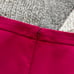 White House Black Market Empress Red Solid Flirty Skirt