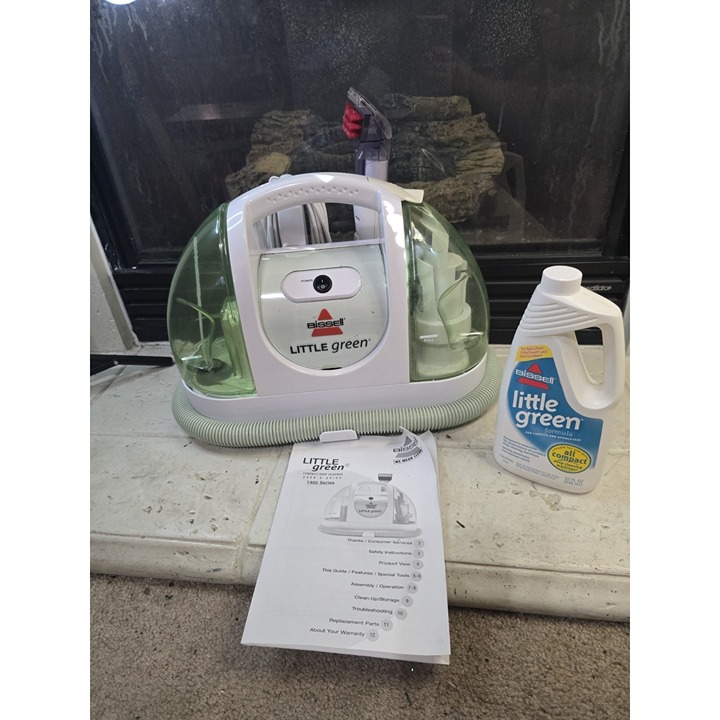 BISSELL Little Green Multi-Purpose Portable Carpet & Upholstery Cleaner 1400