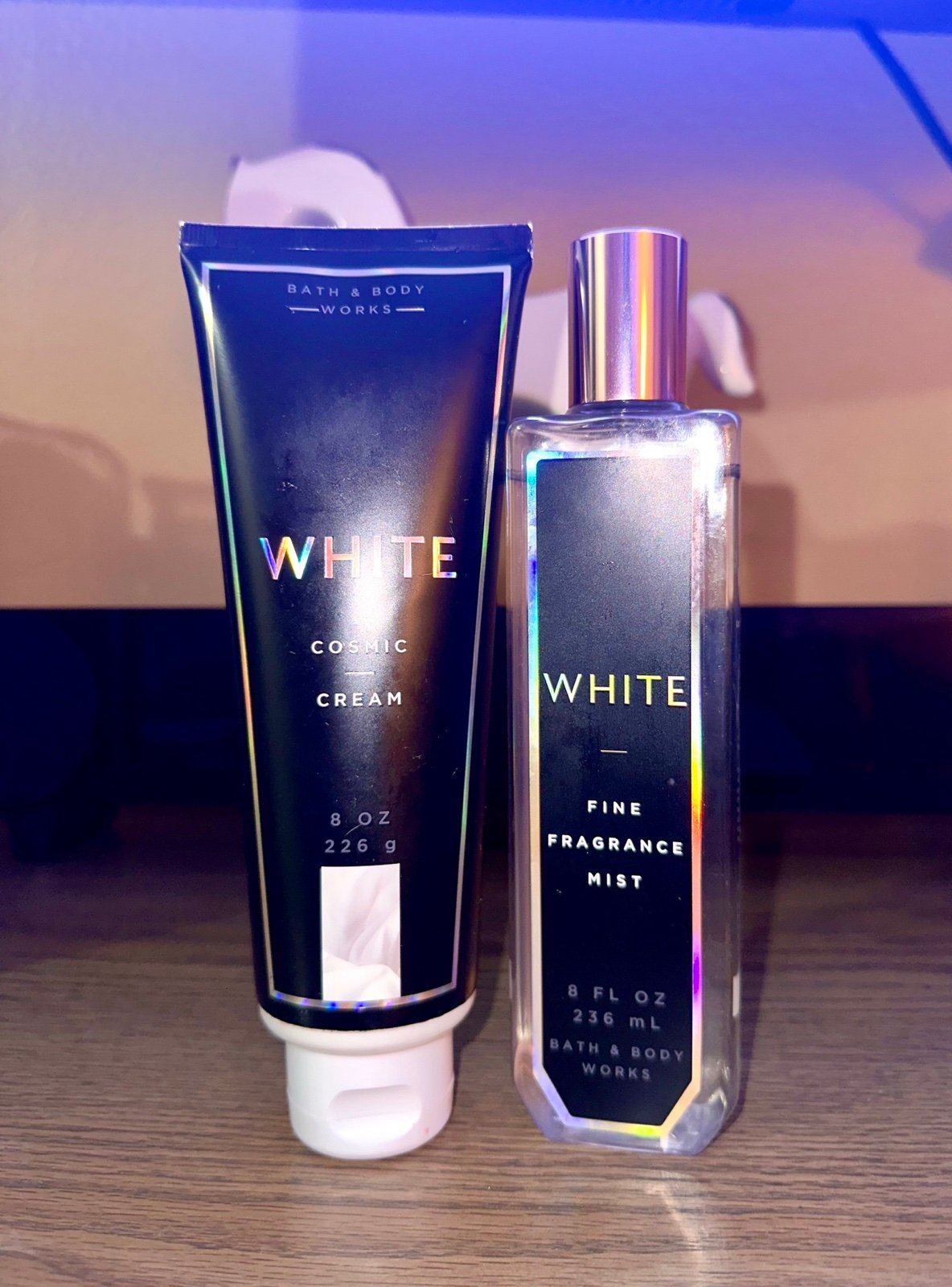 White Cosmic FFM and Body Cream Bath and Body Works✨RARE/HTF✨