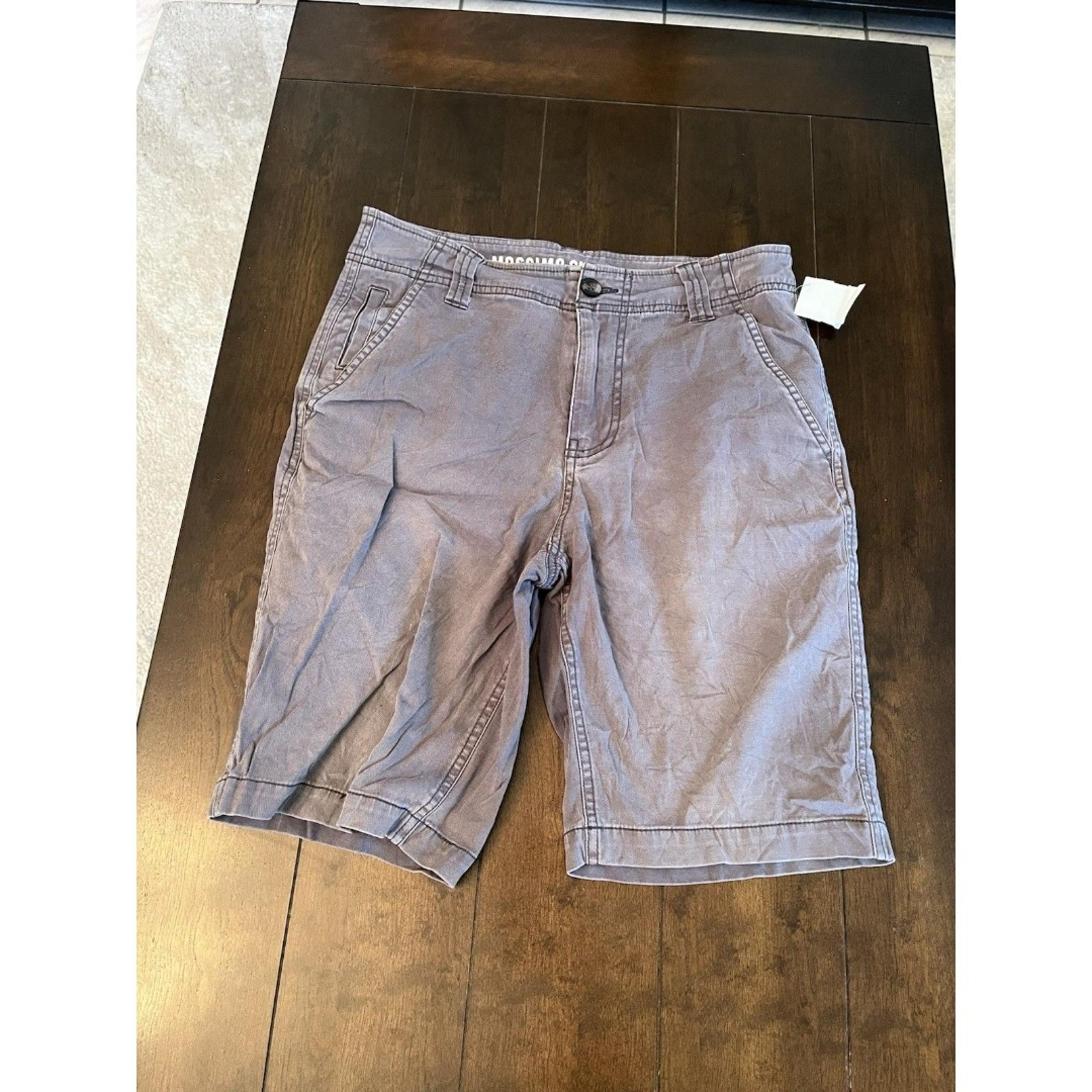 Vintage Mossimo Supply Cargo Shorts Grey Utility Skater Y2K Men’s Size 28