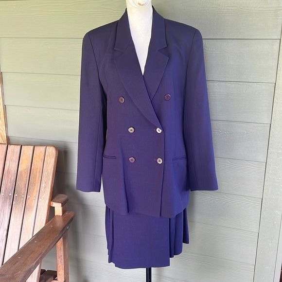 Vintage Talbots Wool Skirt And Jacket