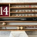 American Flag Baseball Ring & Ball holder display