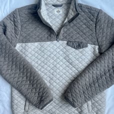 Marine Layer Quilted Pullover