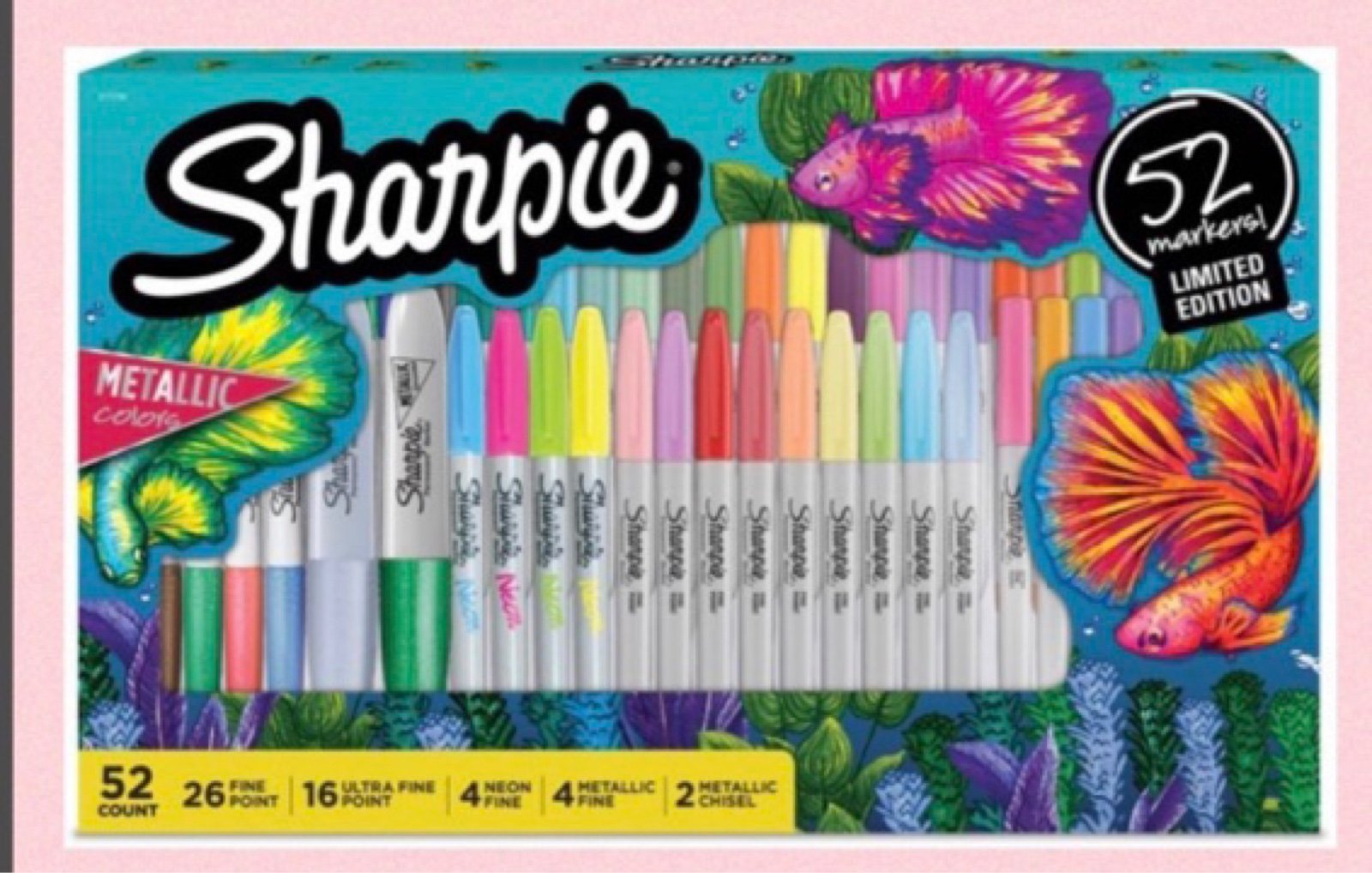 Sharpie limited edition 52 marker set Brand New