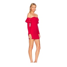 NWT Majorelle Bella Mini Dress in Berry Red Size M