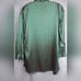 Vintage Victoria's Secret Gold Label 90's Pajama Green Red Striped Satin Size XL