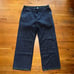Wide Leg Baggy Y2K Pants Elastic Waist Casual Comfy Black Medium