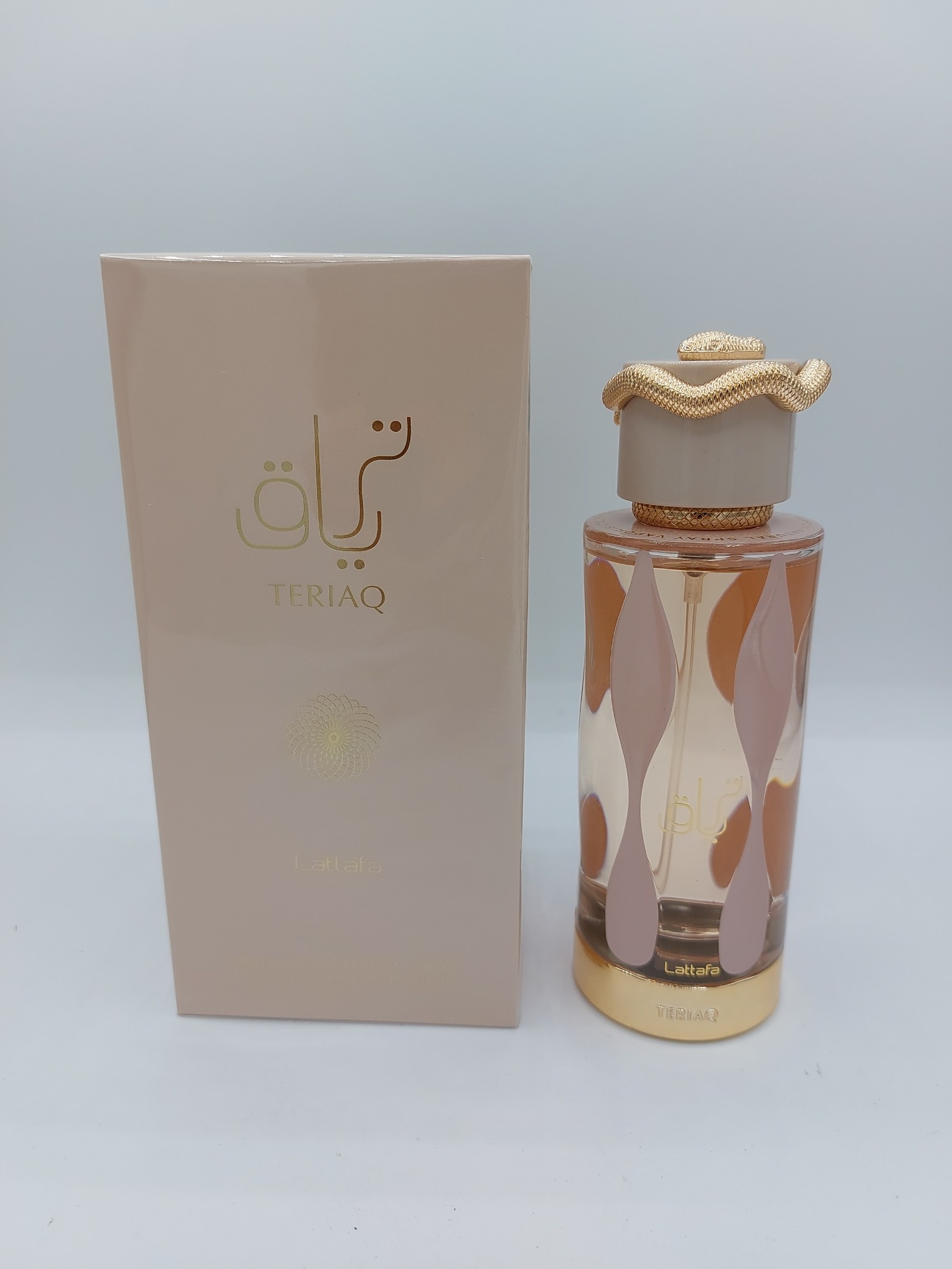 Teriaq by Lattafa for Unisex Eau de Parfum Spray 3.4oz / 100ml