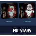 Star Wars Busts - Darth Vadar Storm Trooper Bounty Hunter - Set of 3 Mould King.