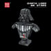 Star Wars Busts - Darth Vadar Storm Trooper Bounty Hunter - Set of 3 Mould King.