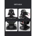 Star Wars Busts - Darth Vadar Storm Trooper Bounty Hunter - Set of 3 Mould King.