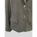 Calvin Klein Women's Gray Two Piece Polyester Blend Jacket / Pant Suit Size 14