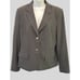 Calvin Klein Women's Gray Two Piece Polyester Blend Jacket / Pant Suit Size 14