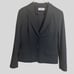 Calvin Klein Women's Gray Two Piece Polyester Blend Jacket / Pant Suit Size 14