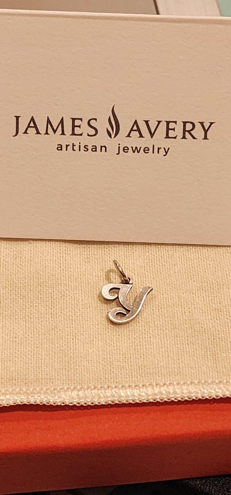 James Avery Y initial
