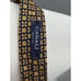 Canali 100% Seta Silk Made in Italy Blue & Gold Neck Tie