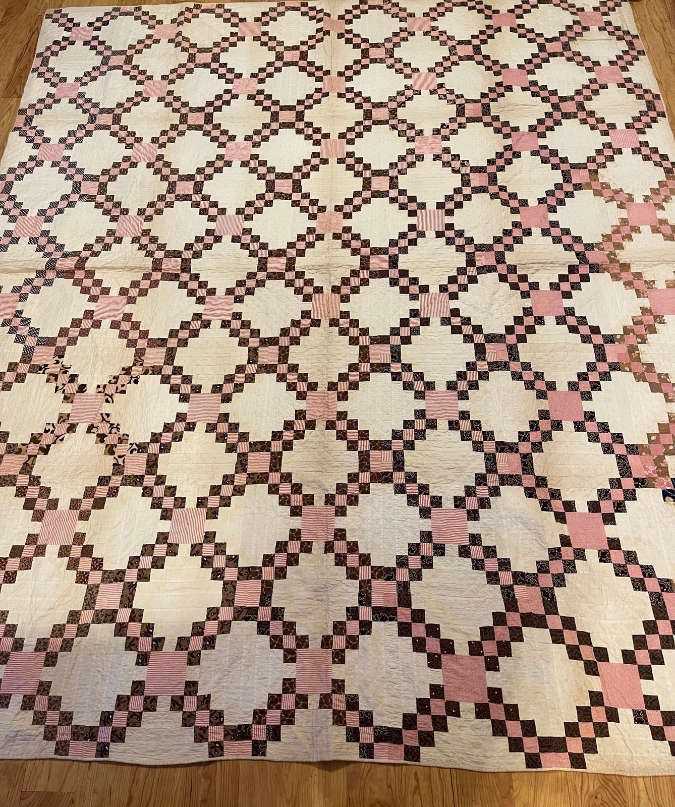 antique hand stitched quilt