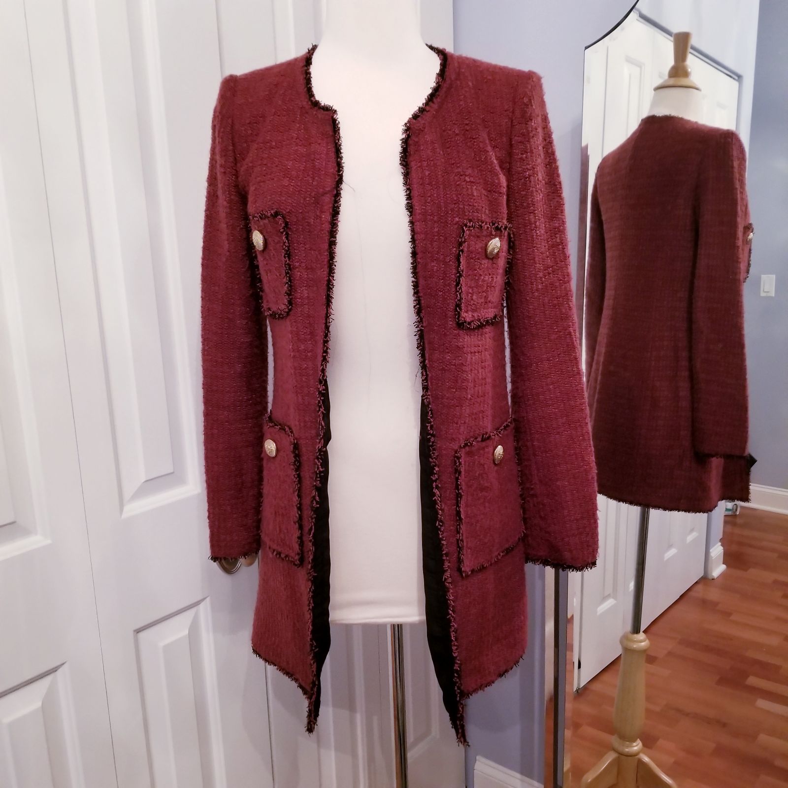 MIXXO Burgundy Line Light Jacket S