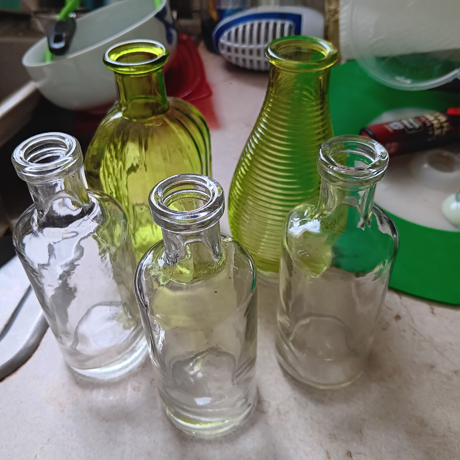 5 Vintage Bottles