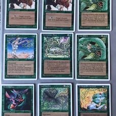 MTG 9 Card-NM 1995 Rare WOTC Summon