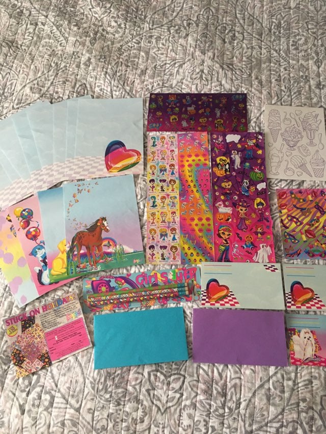Lisa Frank stationery bundle