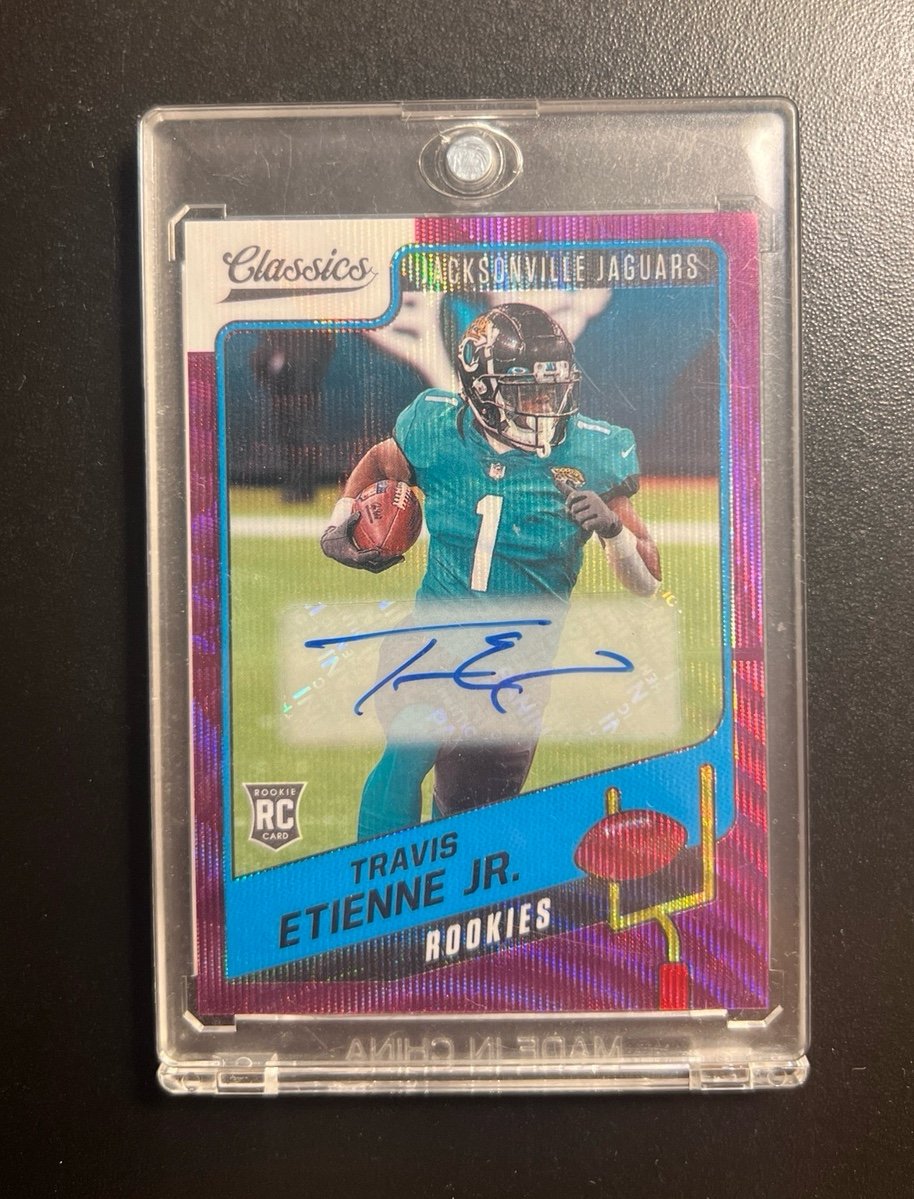 Panini Classics Travis Etienne Jr. Rookie Auto /25