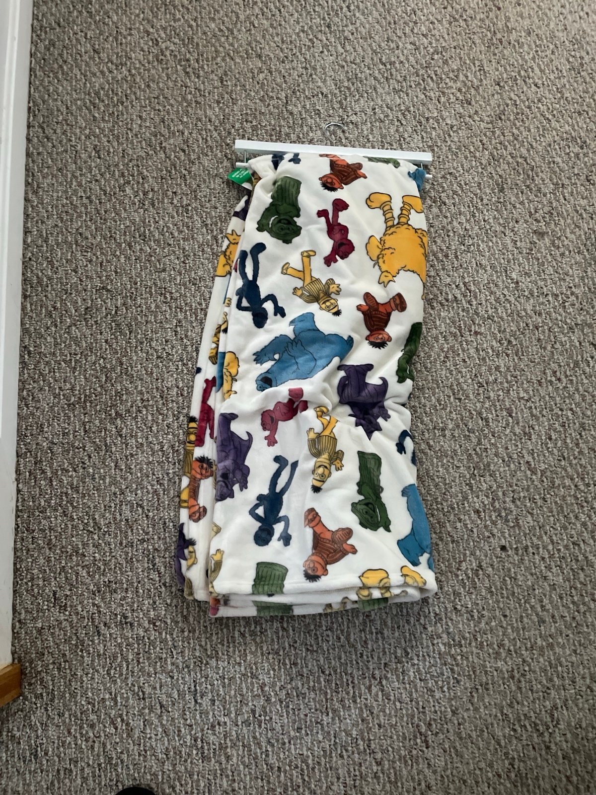 Sesame Street blanket