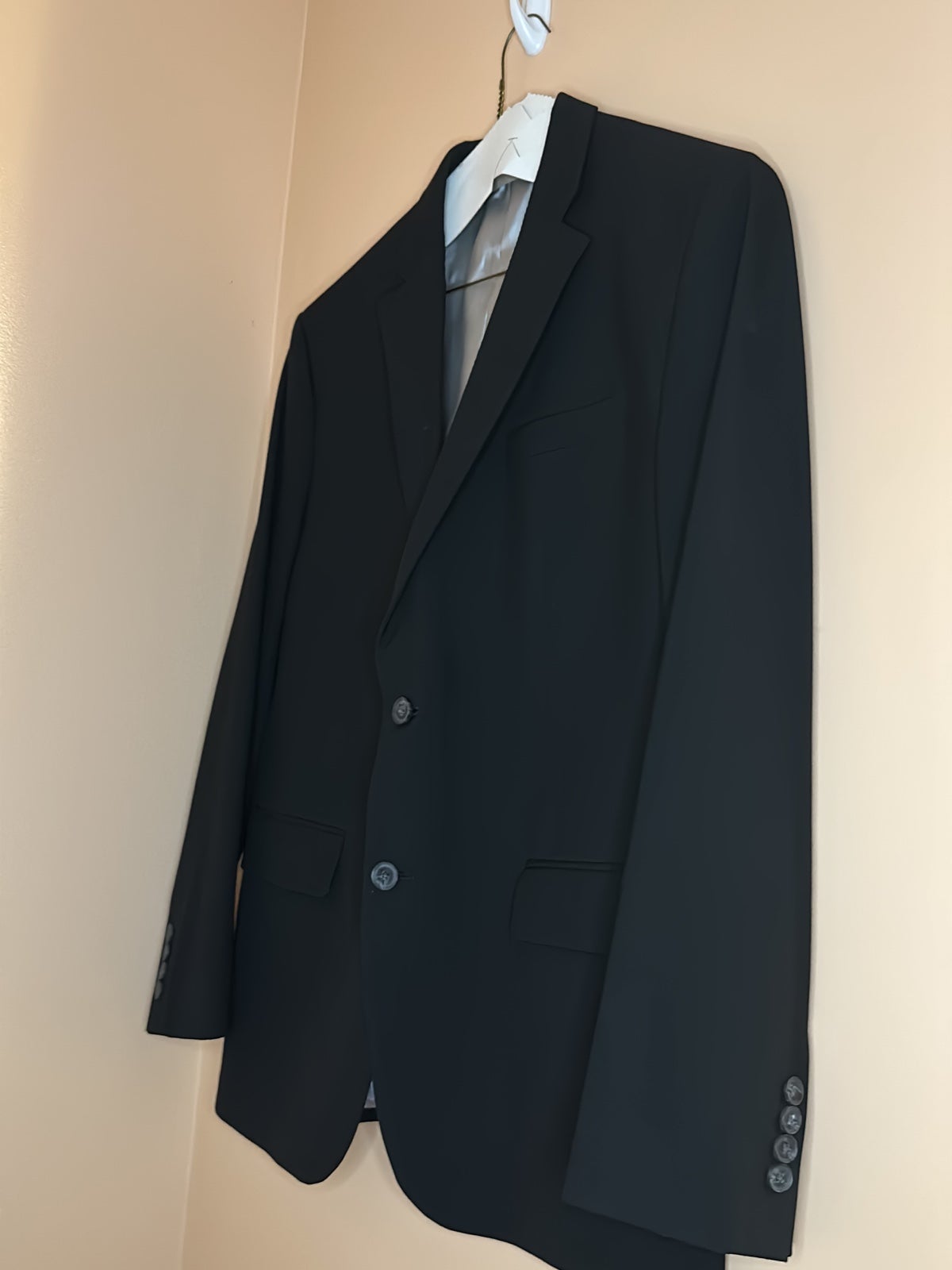 J. ferrar black Suit slim for men