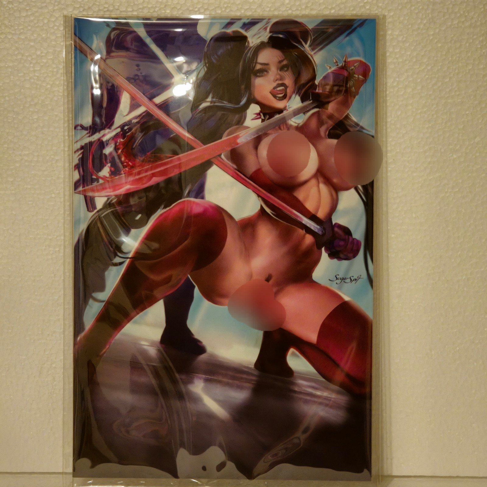 Kat Fight - Sugar Spit FULL NAUGHTY - Virgin Variant