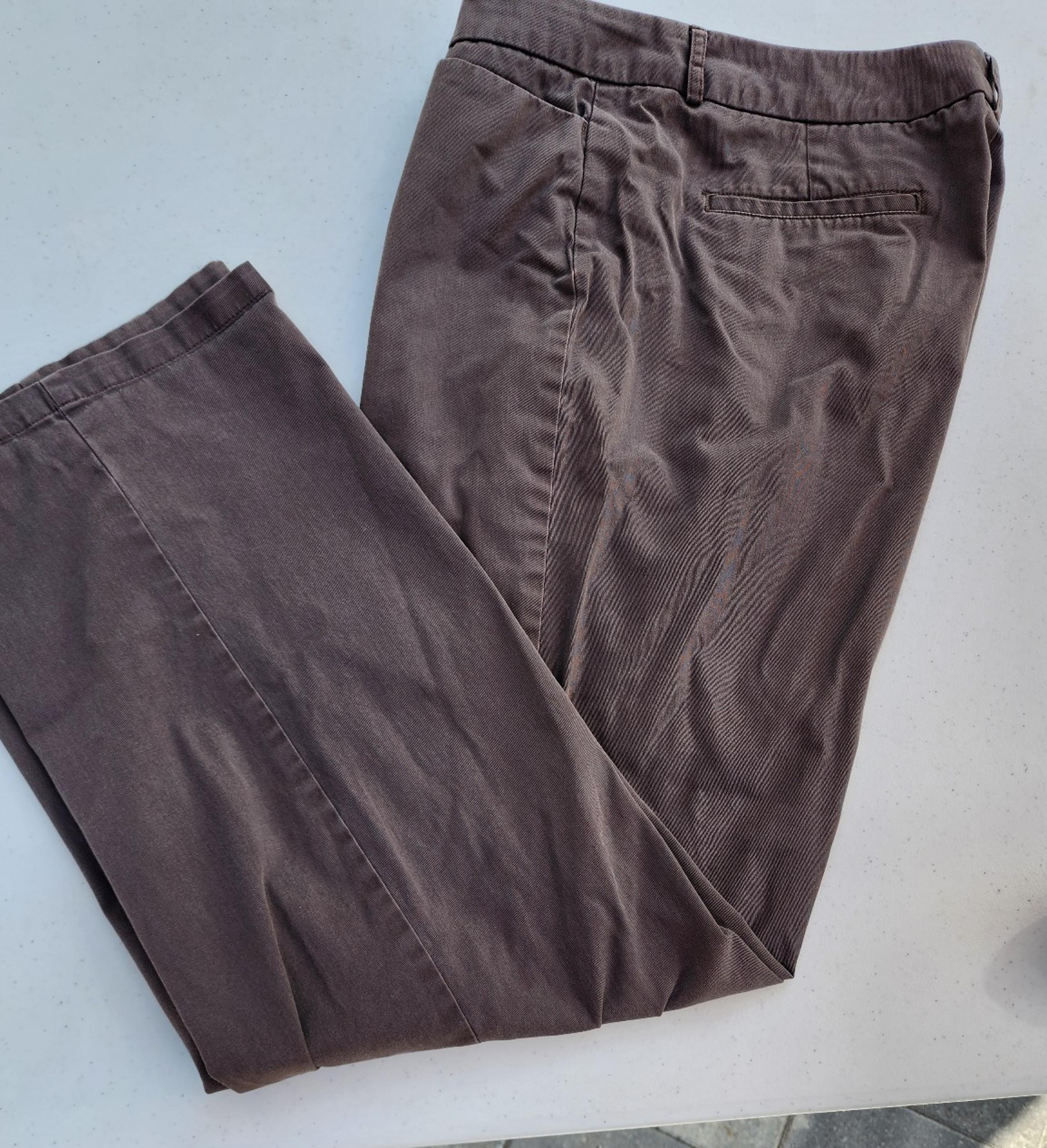 Women's Docker Ideal Fit Pants 16W Tan