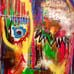3FT Pop Face Colors Canvas Painting