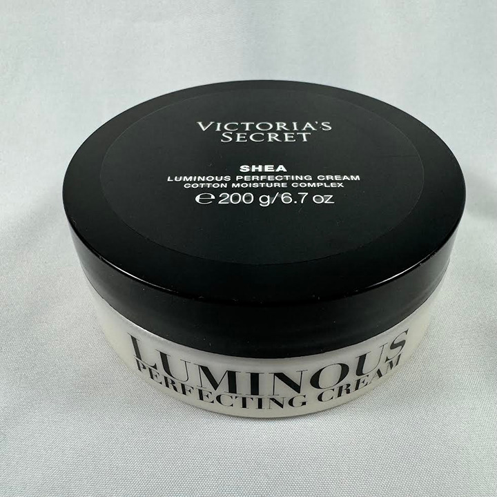 Victoria's Secret SHEA Luminous Perfecting Cream 6.7oz Cotton Moisture READ