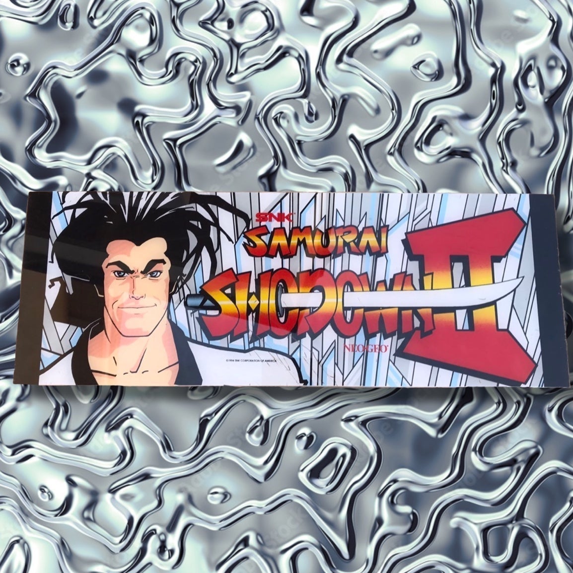 Samurai Shodown Arcade Video Game Marquee
