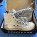 Light blue and gold converse NEVER WORN