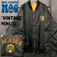 《US Vintage》 Vintage Quilted MA1 Flight Jacket Men's L-XL