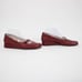 Taryn Rose Kristy Nappa Sz 39.5 M Red Leather Upper Inner 1.25 Wedge Heels