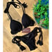 Lubyswim Teresa Handmade Brazilian Black Swimsuit Set
