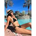 Lubyswim Teresa Handmade Brazilian Black Swimsuit Set