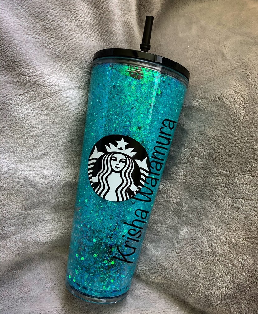 Custom Snowglobe Tumbler